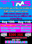 SLOWPITCH SOFTBALL August 10th and 11th